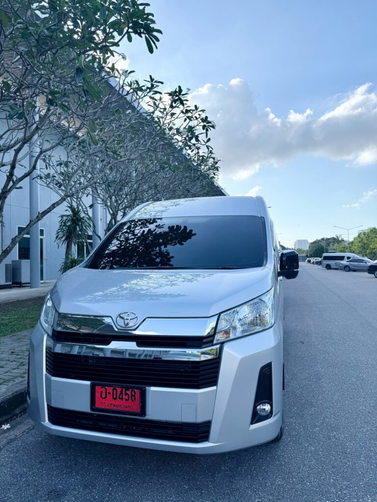 บริการรถตู้พร้อมคนขับหาดใหญ่