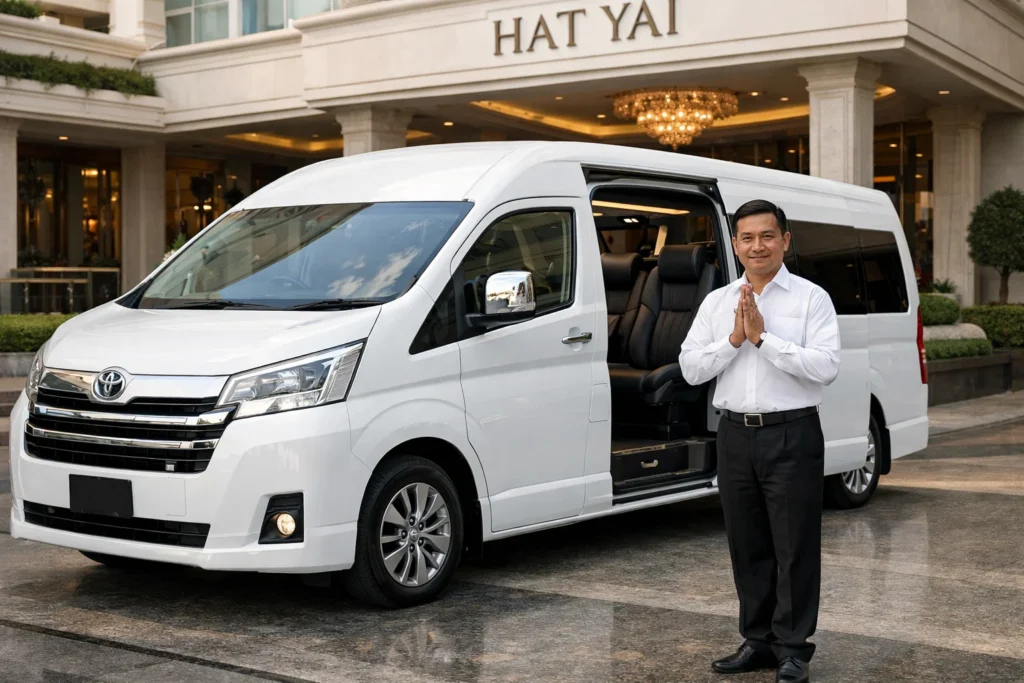 บริการ เช่ารถตู้หาดใหญ่ ไปมาเลเซีย พาคณะทัวร์คนไทยข้ามด่านสะเดา