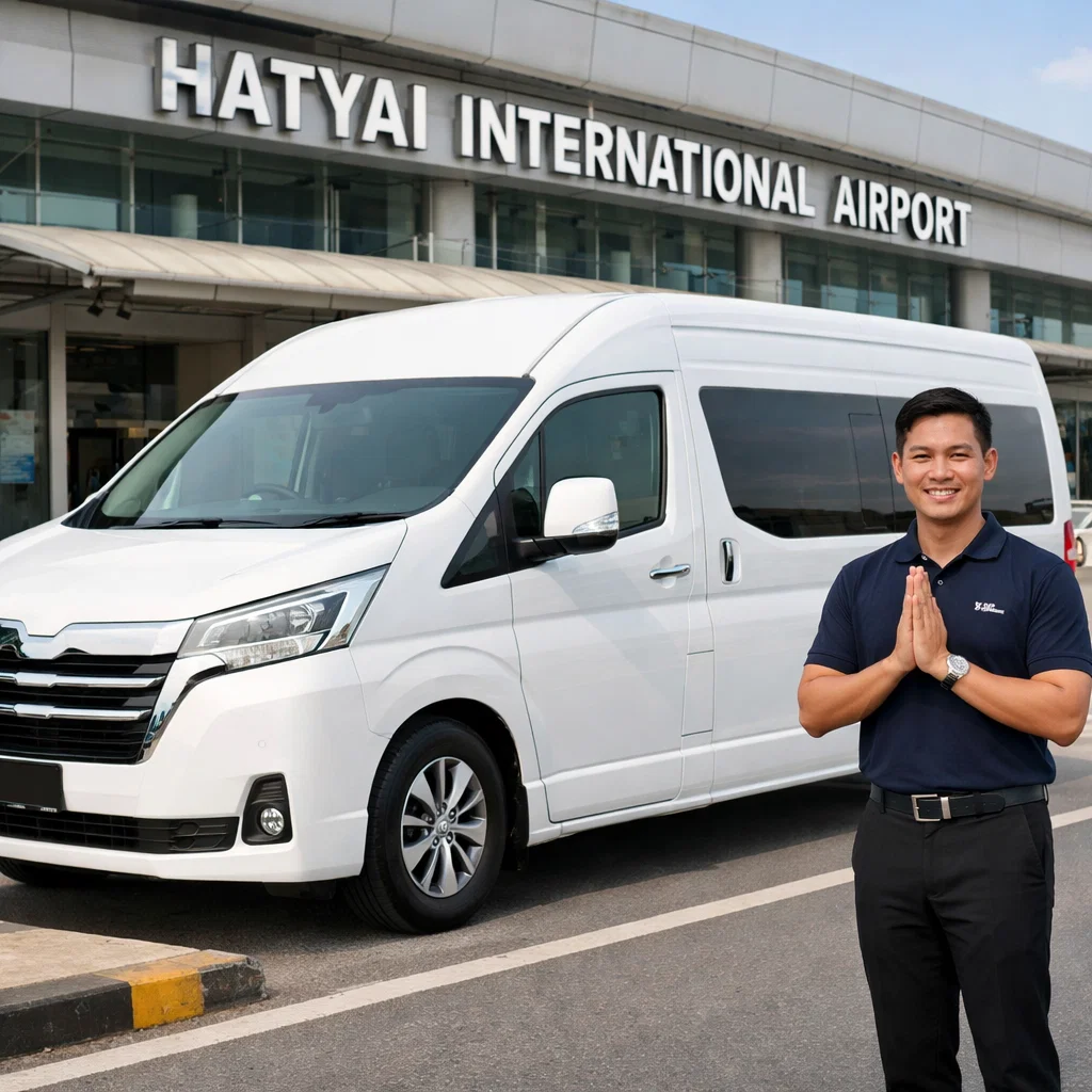 บริการ เช่ารถตู้หาดใหญ่พร้อมคนขับ รถใหม่สภาพดี รับส่งสนามบิน